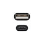 Nanocable Cable USB 2.0 de 2m, USB-C a USB-A, Negro